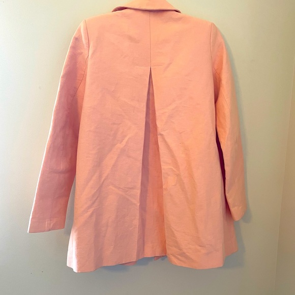 Peachy pink Zara Trafaluc outerwear coat - Picture 2 of 5